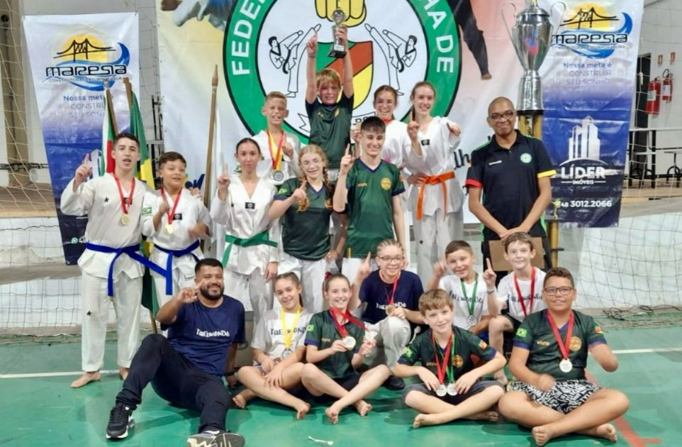 AFA Taekwondo São Marcos conquista Campeonato Estadual 2025 com 14 medalhas