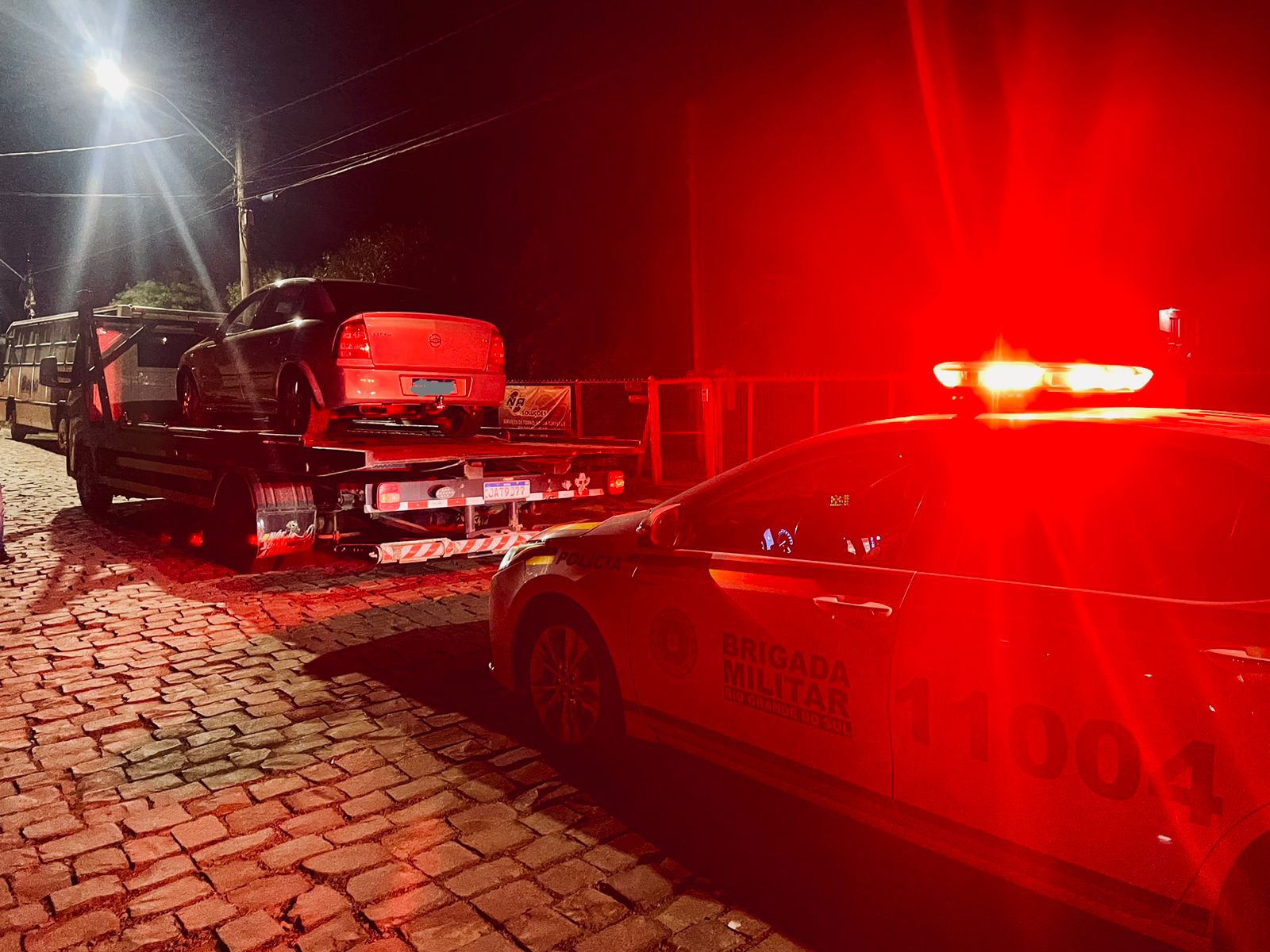 Sem CNH, homem foi pego após fugir da BM em São Marcos