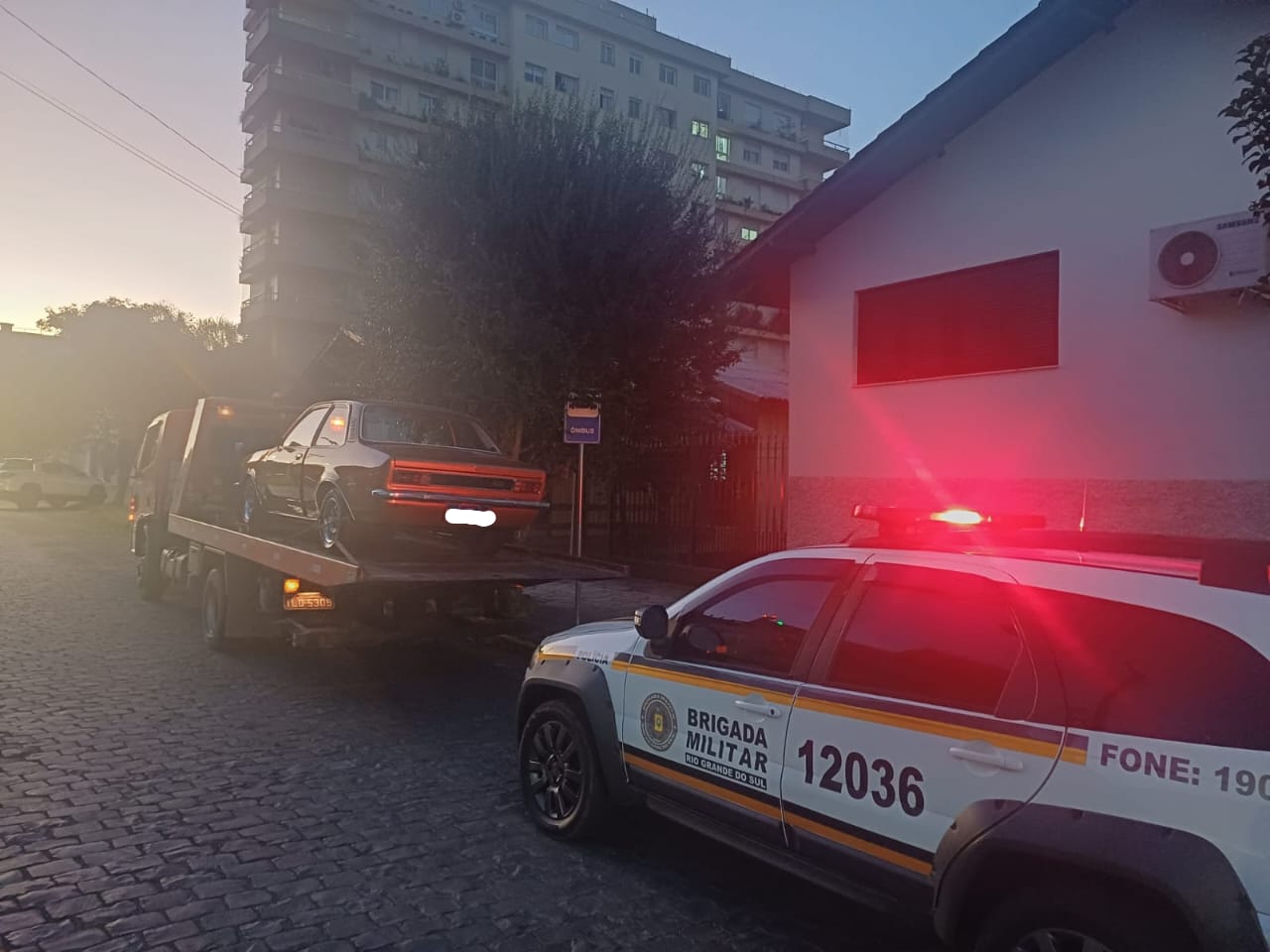 Brigada Militar de São Marcos prende homem por embriaguez ao volante