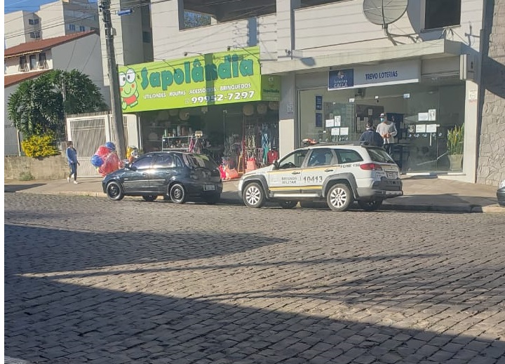 36º BPM desencadeou “Operação Área Bancária” nesta quarta-feira