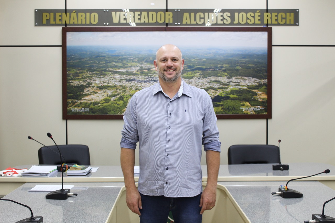 Andrigo Biasotto (MDB) retorna à Câmara de Vereadores na próxima sessão