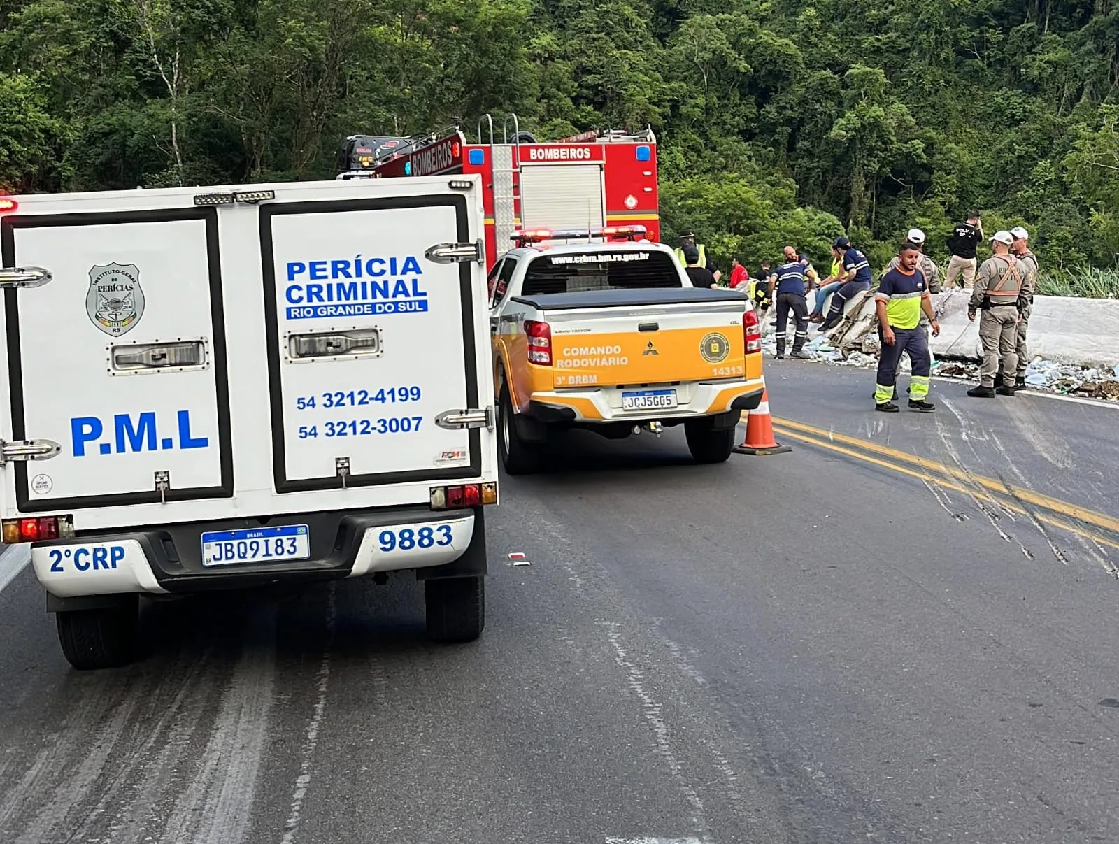 Caminhoneiro paranaense morreu em acidente na ERS-122 nesta quinta-feira