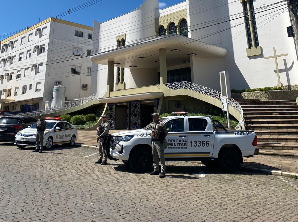 Brigada Militar de São Marcos prende dois homens por resistência e desobediência