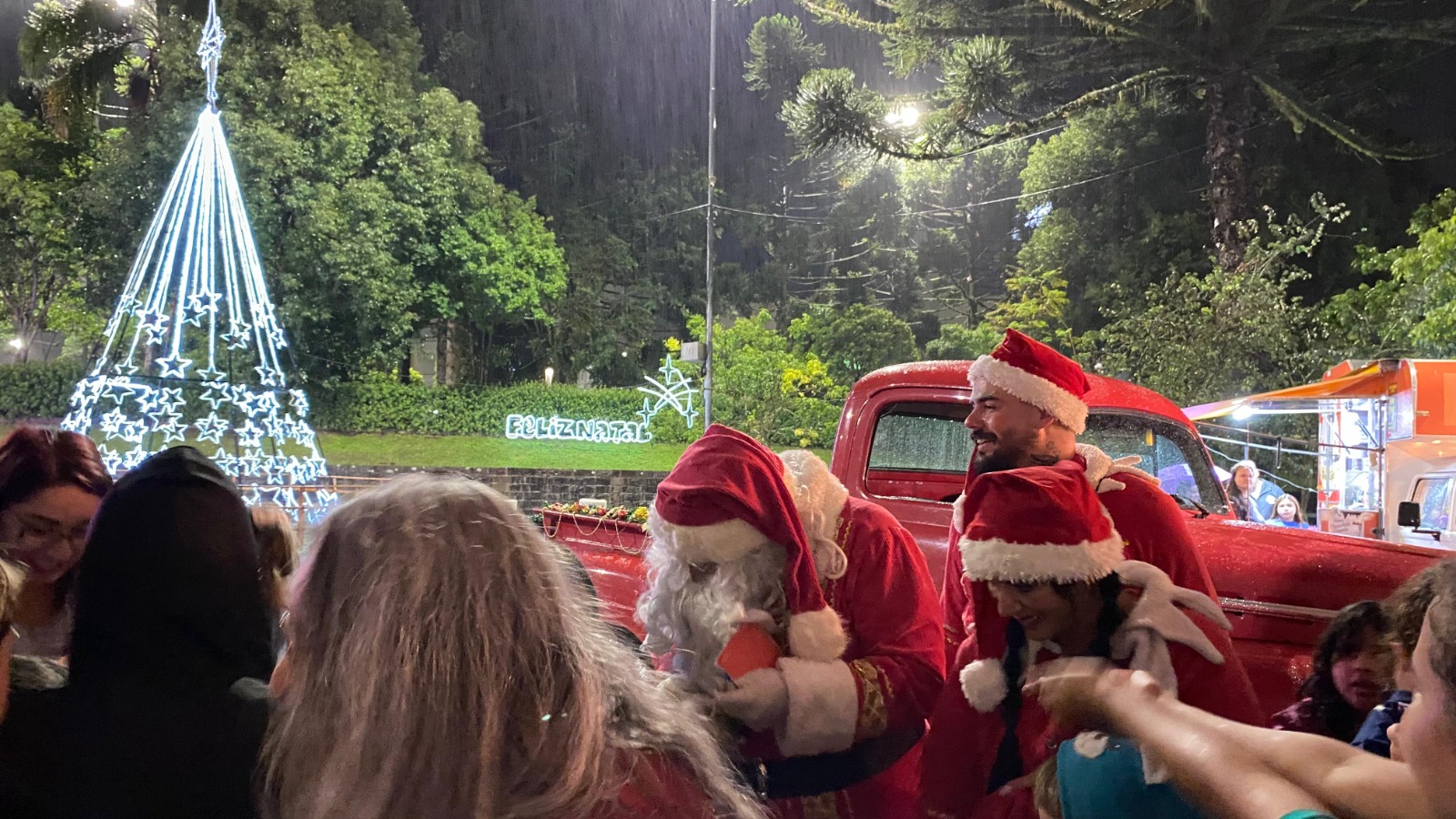 Visita da Picape do Papai Noel em São Marcos é adiada para 23 de dezembro