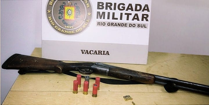 Homem foi preso por porte ilegal de arma de fogo em Campestre da Serra