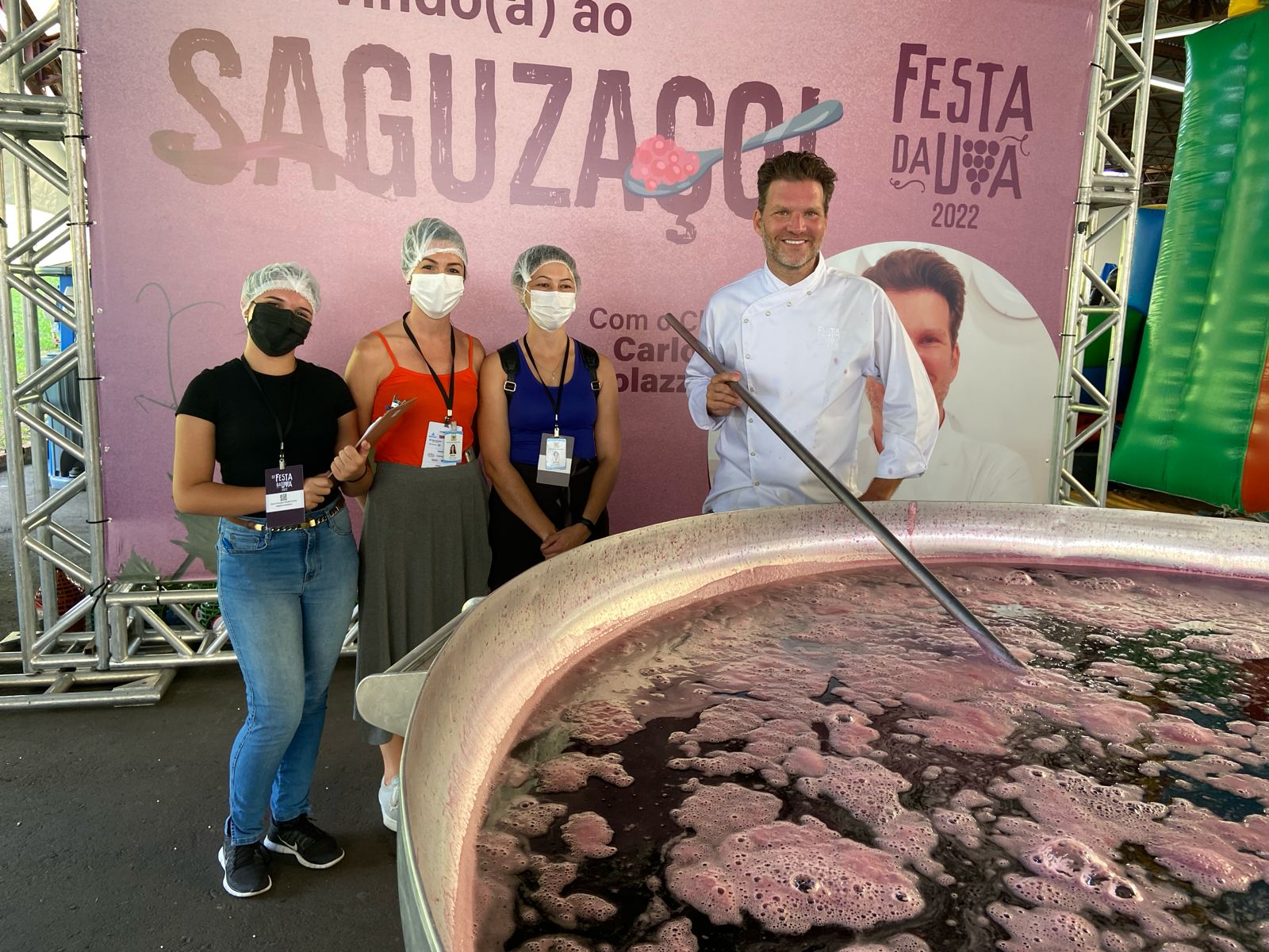 Polentaço e Saguzaço movimentam o Parque de Eventos da Festa da Uva neste final de semana