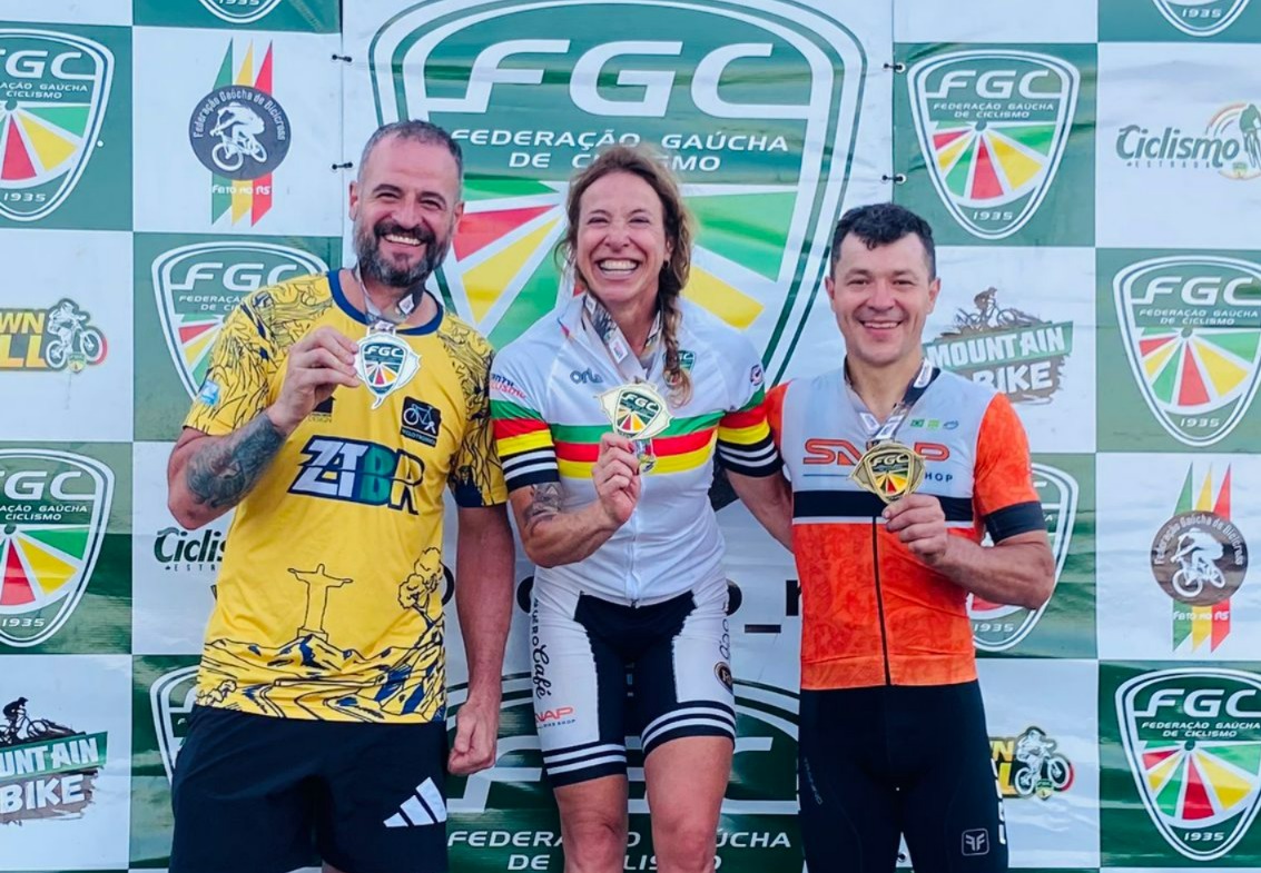 Naura Rech encerra temporada como campeã gaúcha de ciclismo e bicampeã no ranking na categoria Master C