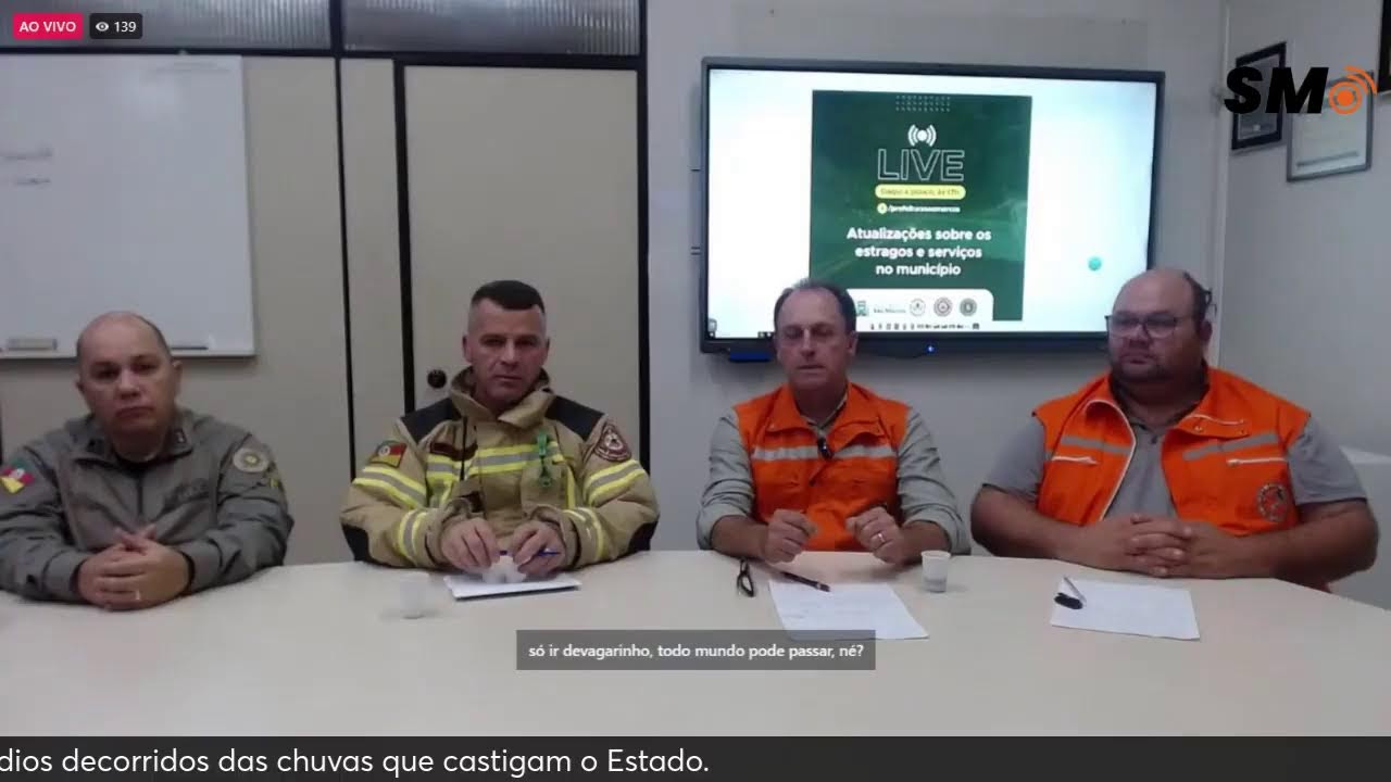 Autoridades de São Marcos pedem colaboração da população em meio a transtornos causados pelas chuvas