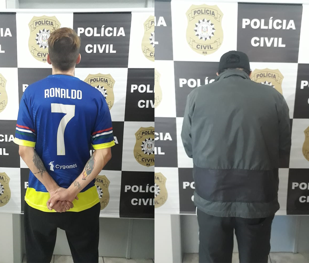Polícia Civil prendeu dois suspeitos de dupla tentativa de homicídio