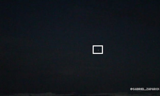 Cinegrafista grava luzes misteriosas vistas por pilotos na Costa Gaúcha