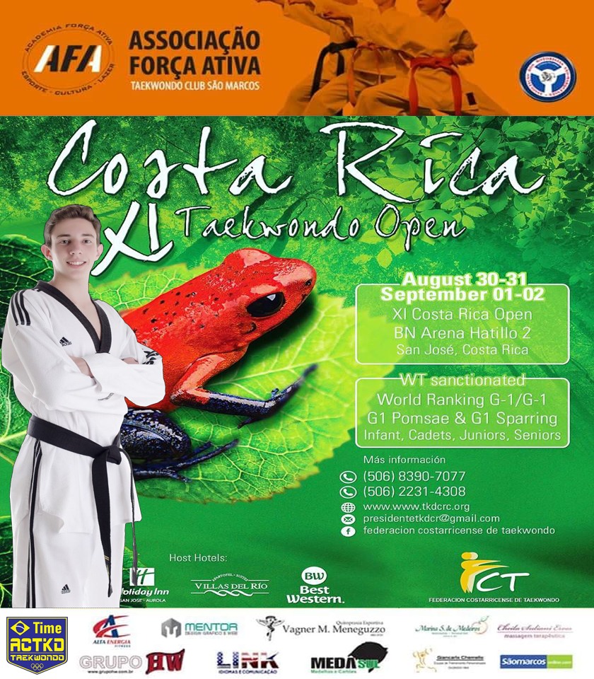 Atleta são-marquense disputará campeonato na Costa Rica