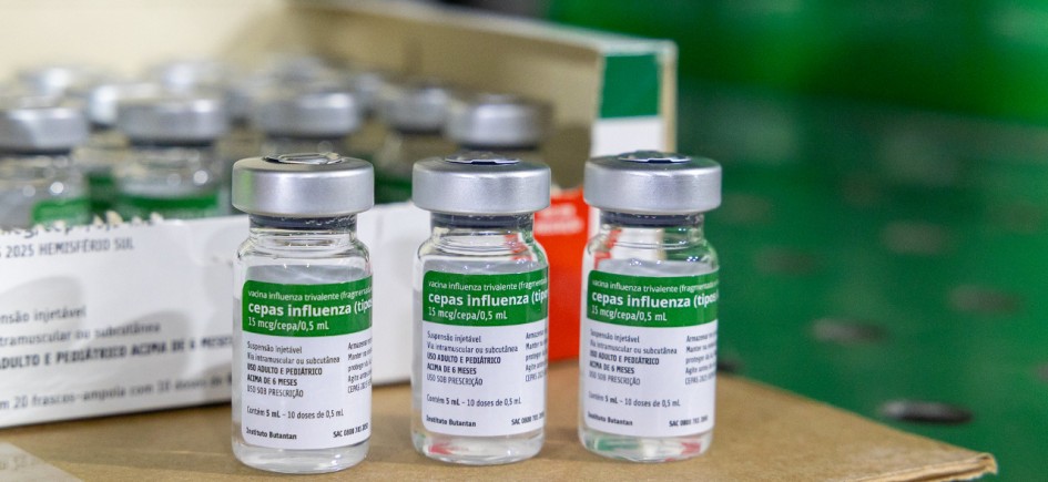 Estado começou a distribuir primeiras 356 mil vacinas contra a gripe