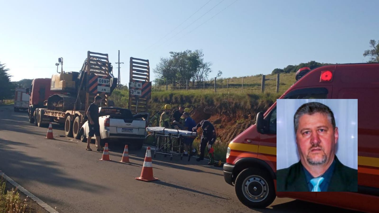 Vítima de acidente ocorrido no dia 21 em Criúva faleceu nesta quarta