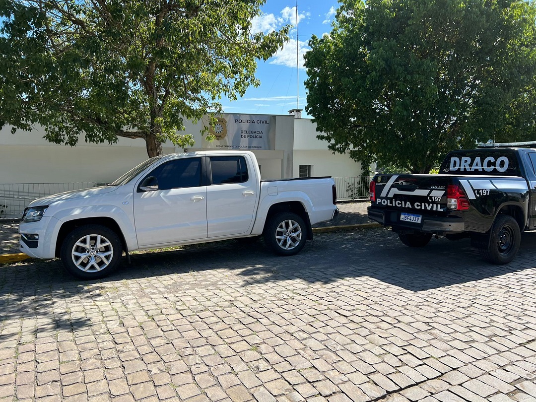 Caminhonete roubada em Caxias foi encontrada em São Marcos