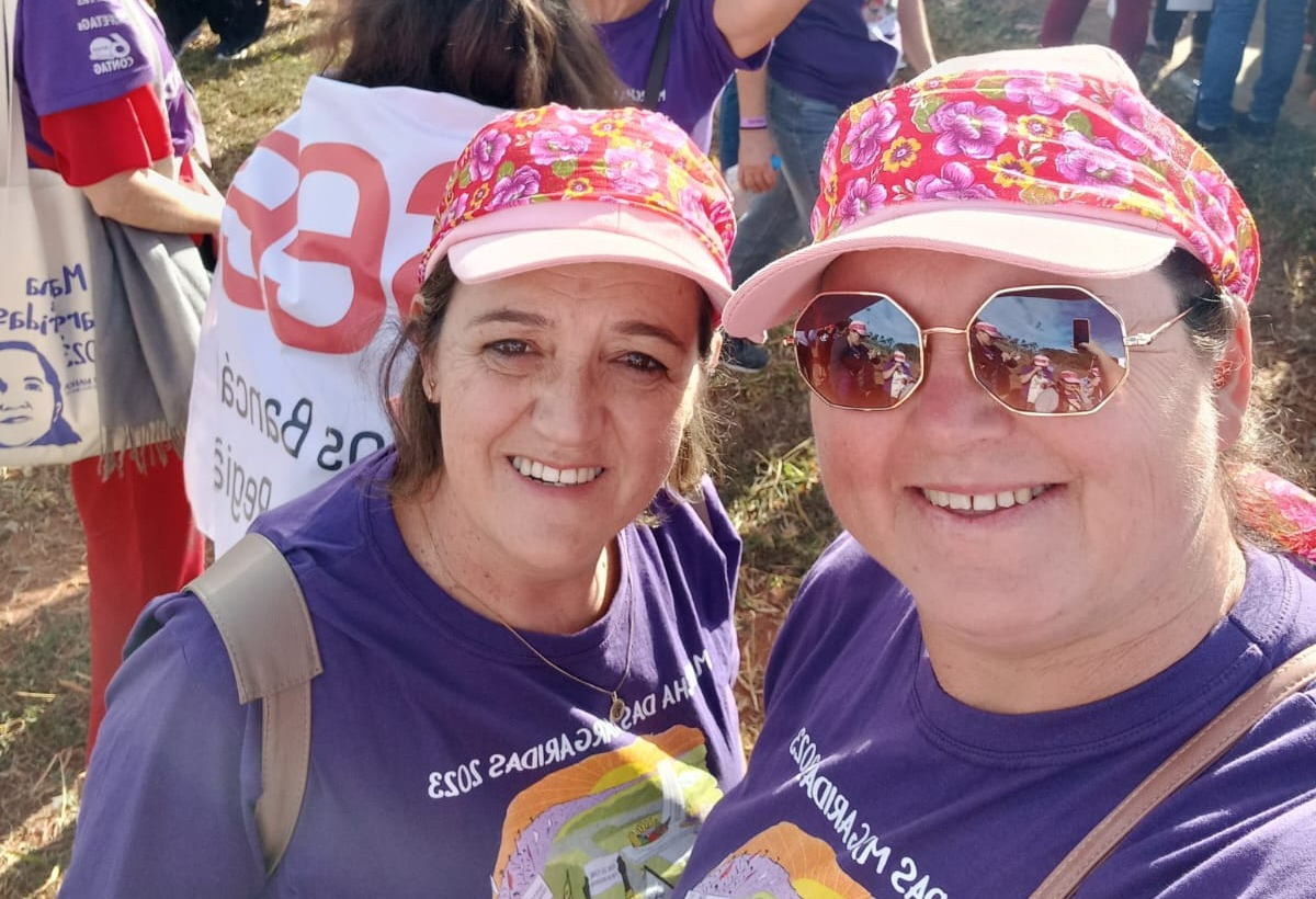São Marcos na 7ª Marcha das Margaridas: Homenagem à Luta e à Igualdade