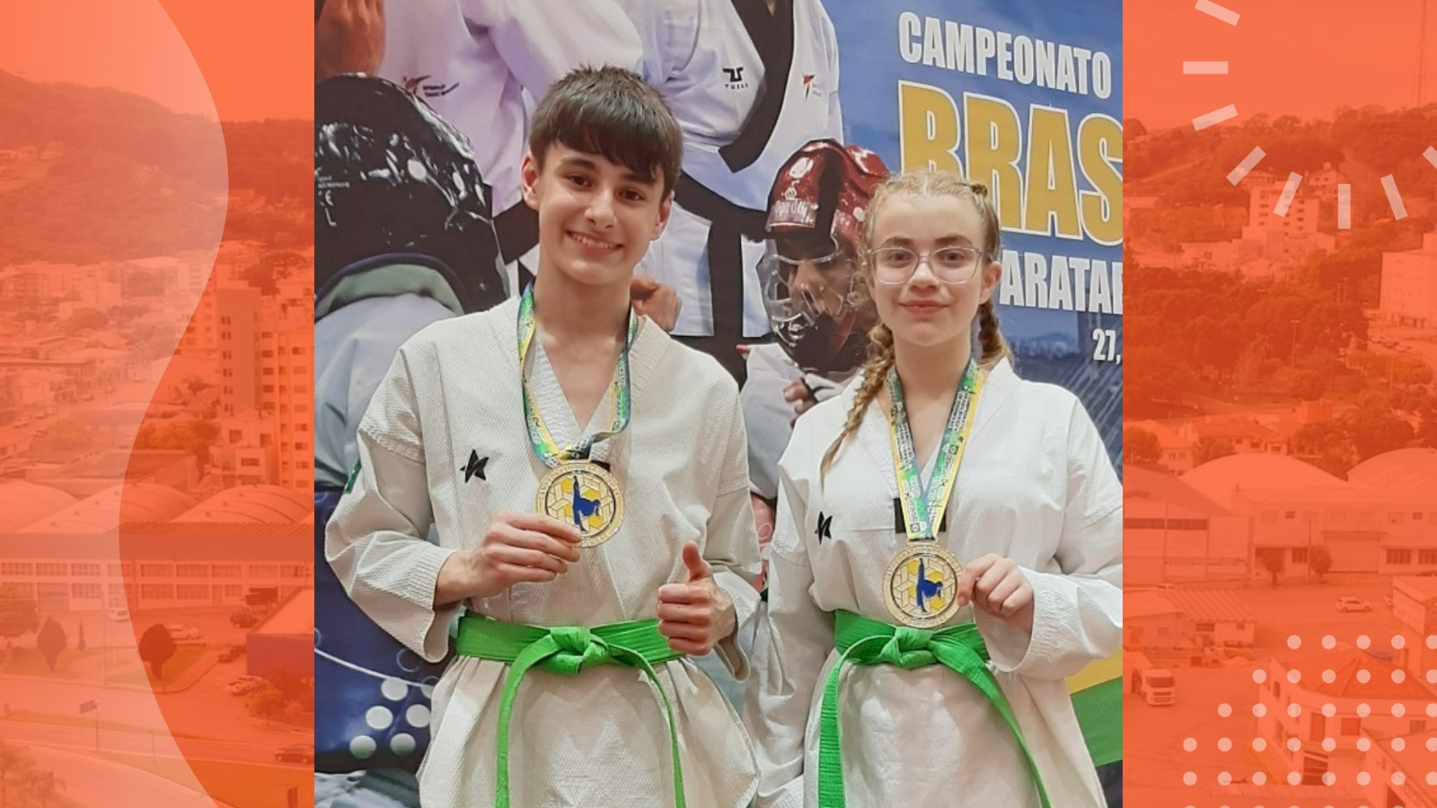 Jovens atletas de São Marcos destaques no Taekwondo nacional miram novos desafios em 2025