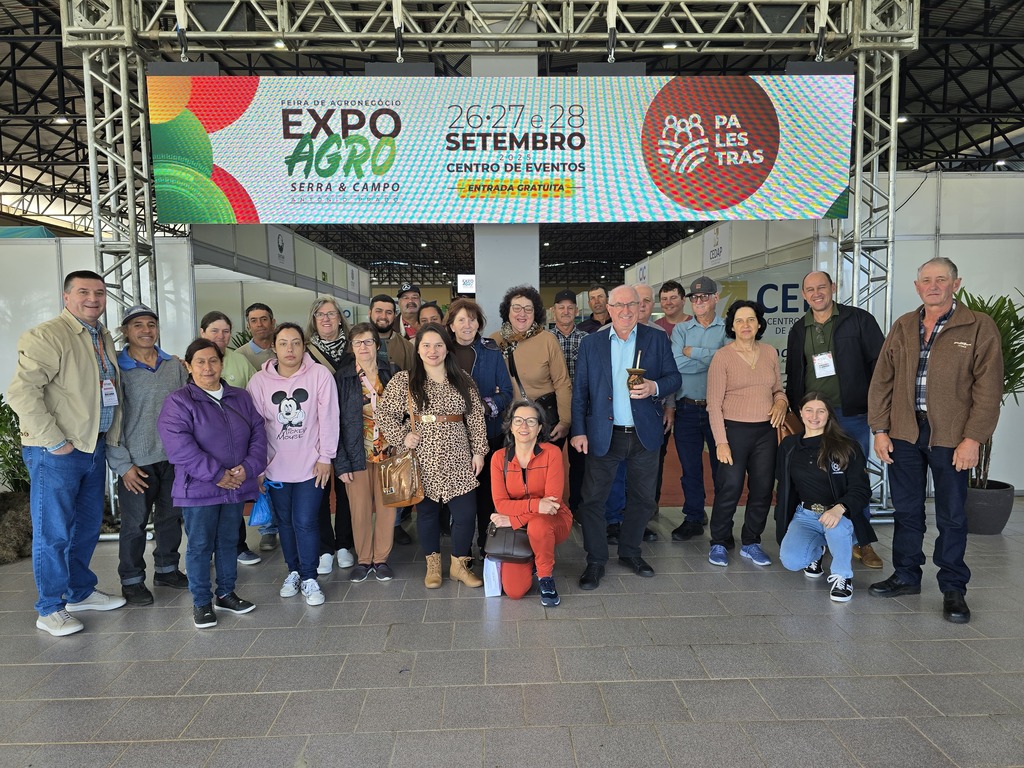 Agricultores de São Marcos participam de excursão técnica à Expoagro em Antônio Prado