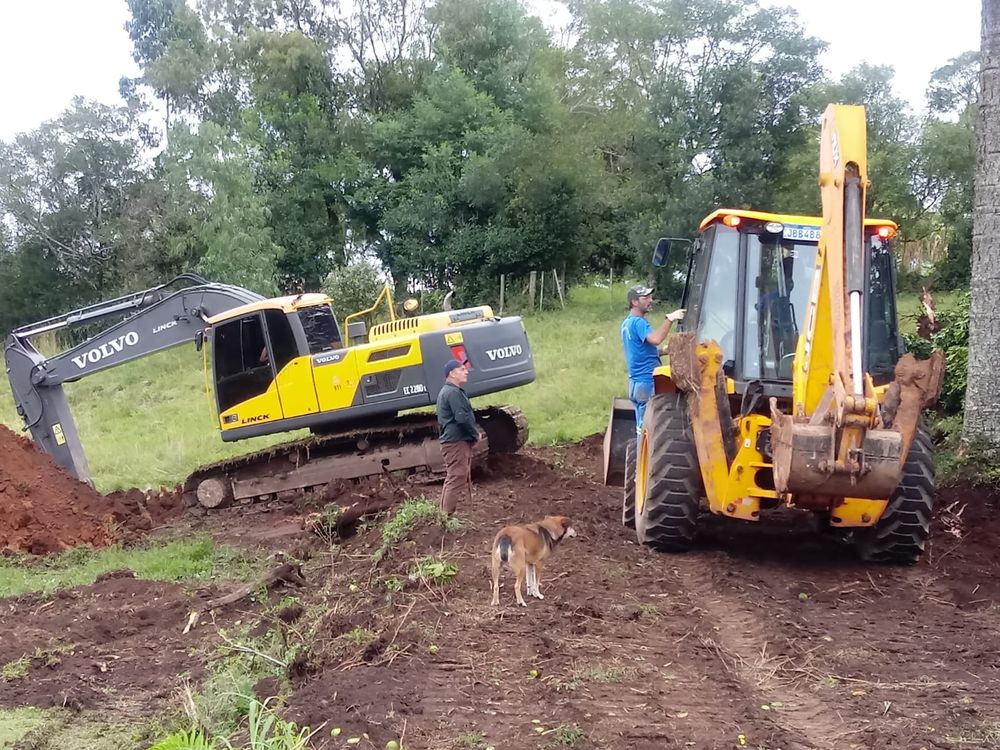 Prefeitura de Caxias do Sul inicia obra de instalação da rede de drenagem em Criúva