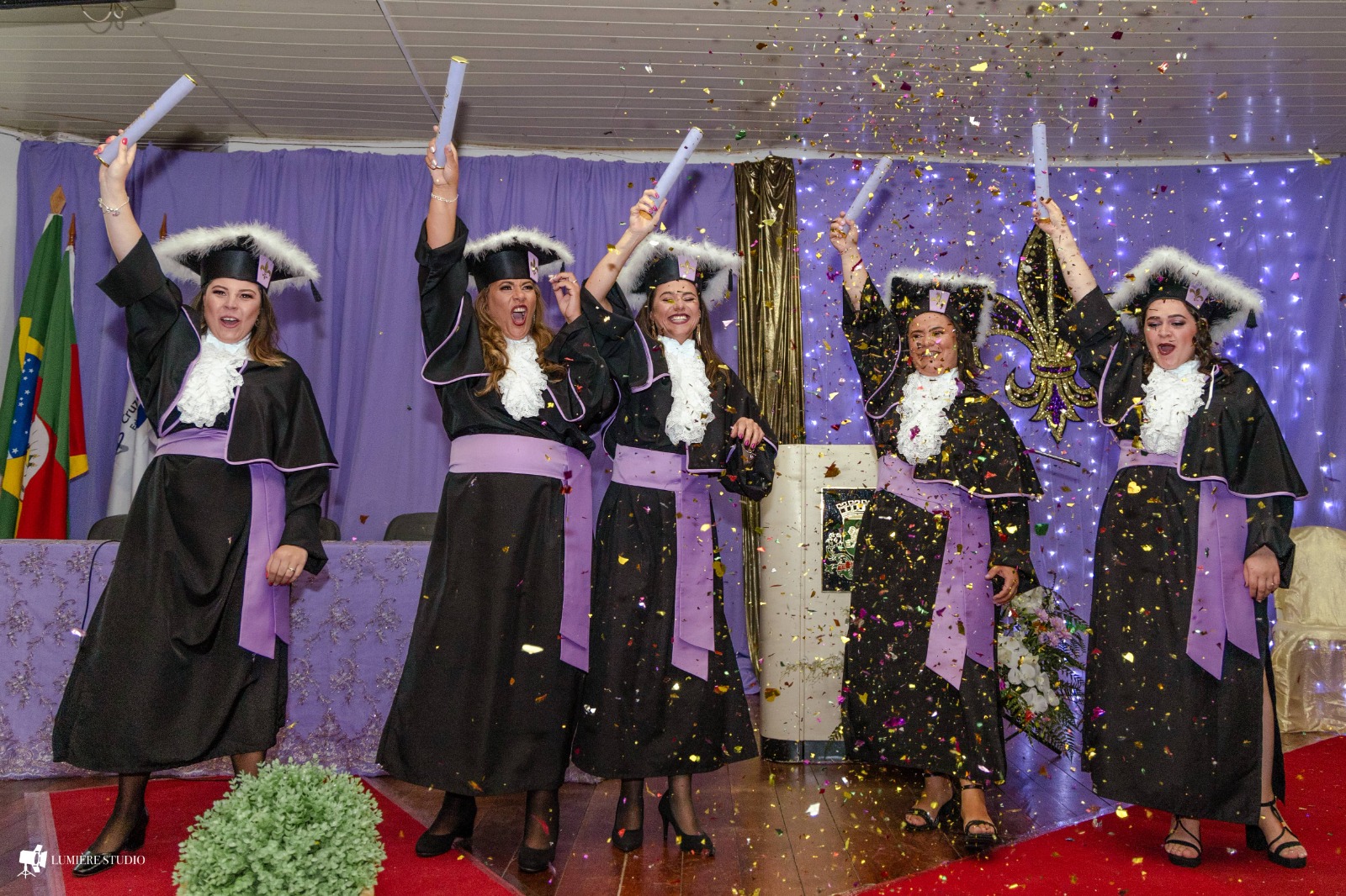 Formatura do Curso de Pedagogia da Cruzeiro do Sul Virtual de São Marcos aconteceu neste sábado, 28 de janeiro