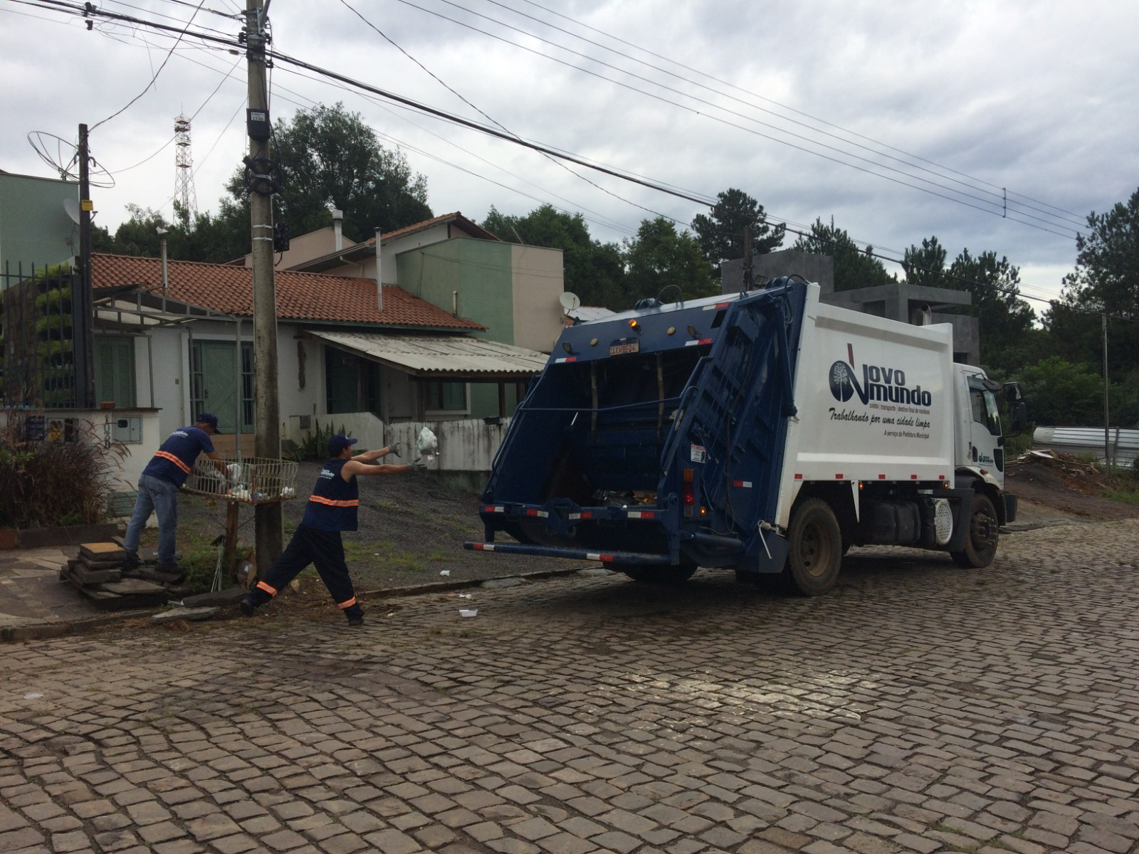 Novo Mundo assume coleta de resíduos em São Marcos após situação crítica