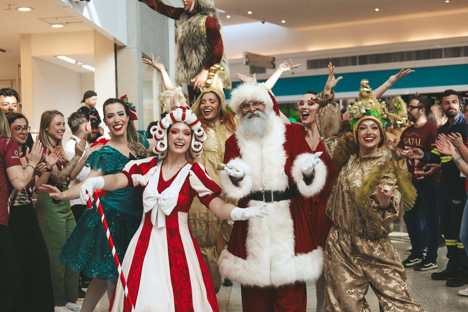 Está aberta a temporada do Papai Noel no Villagio Caxias