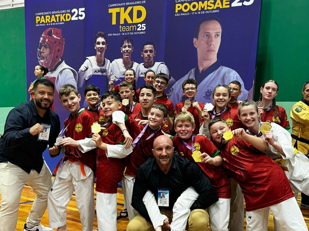 AFA Taekwondo brilha no Campeonato Brasileiro de Poomsae e ajuda o Rio Grande do Sul a conquistar o 3º lugar por equipes