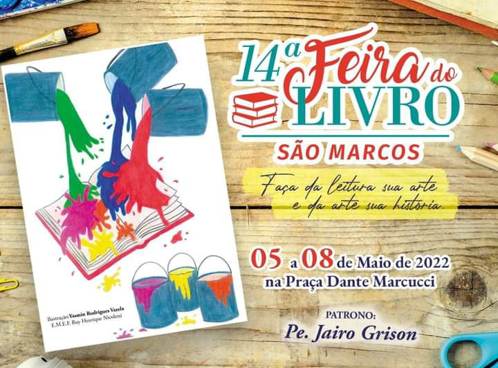 14ª Feira do Livro de São Marcos inicia nesta quinta-feira (5)