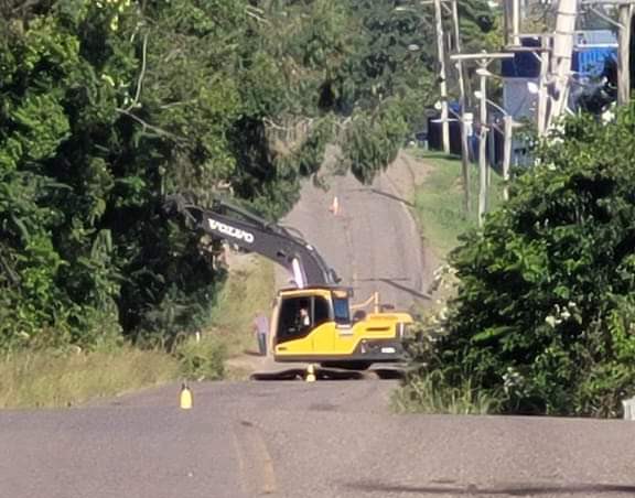 Trânsito interrompido na estrada de acesso à Tuiuti e Criúva
