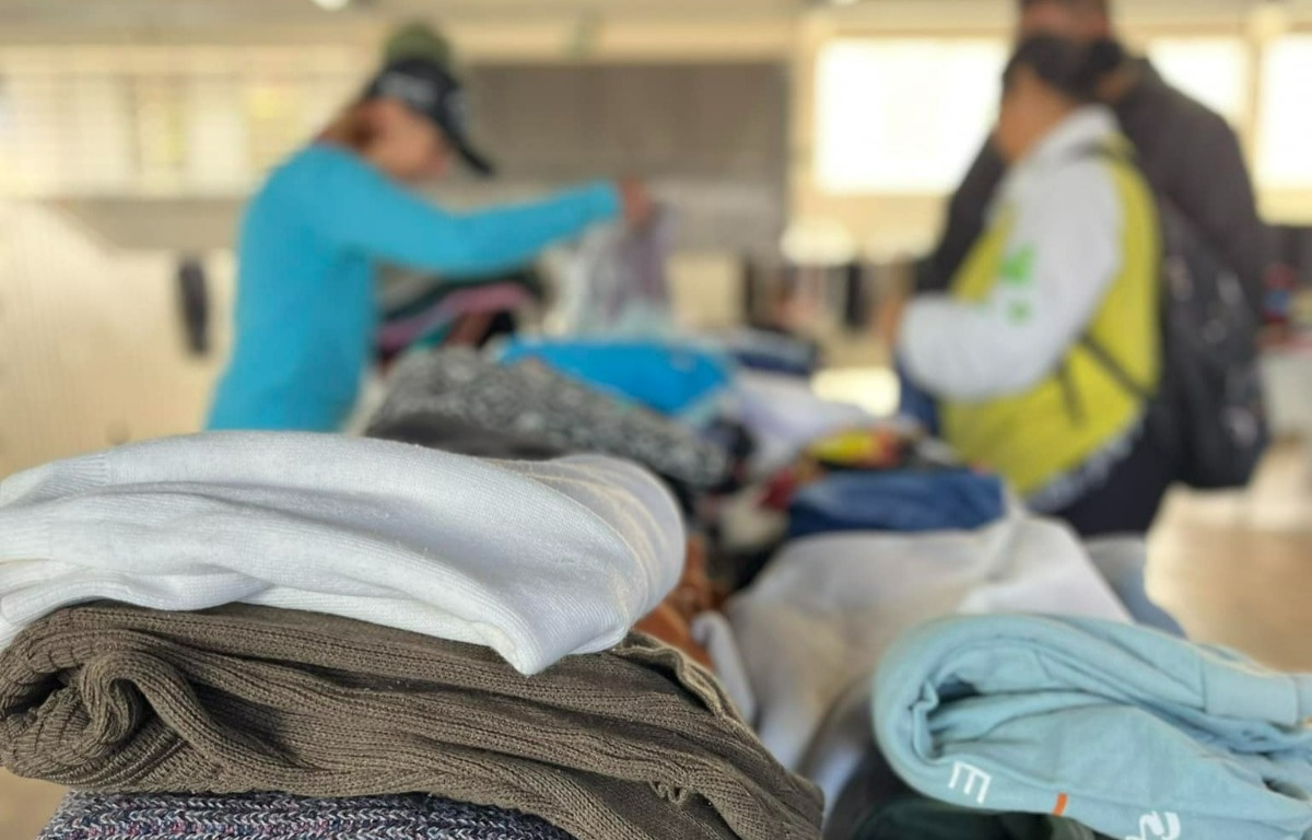 Campanha do Agasalho: cerca de 150 pessoas retiraram doações no primeiro dia