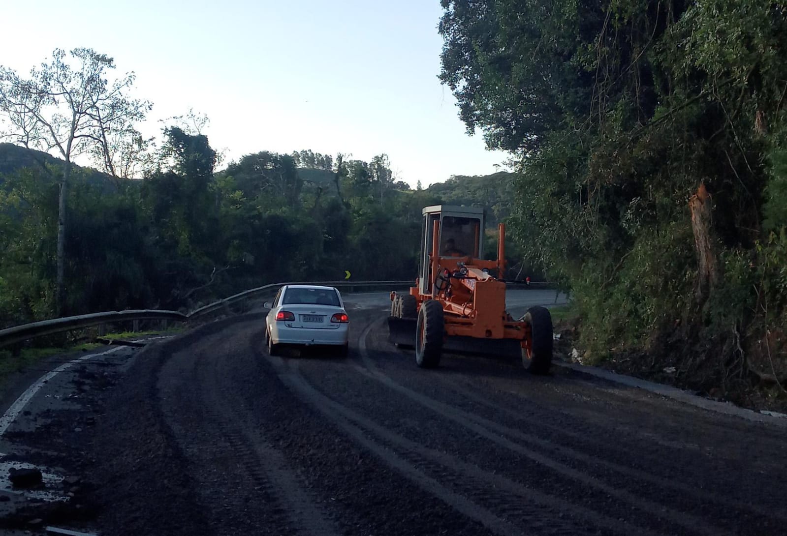 DNIT libera tráfego para veículos leves na BR-116 entre São Marcos e Campestre da Serra em horários específicos