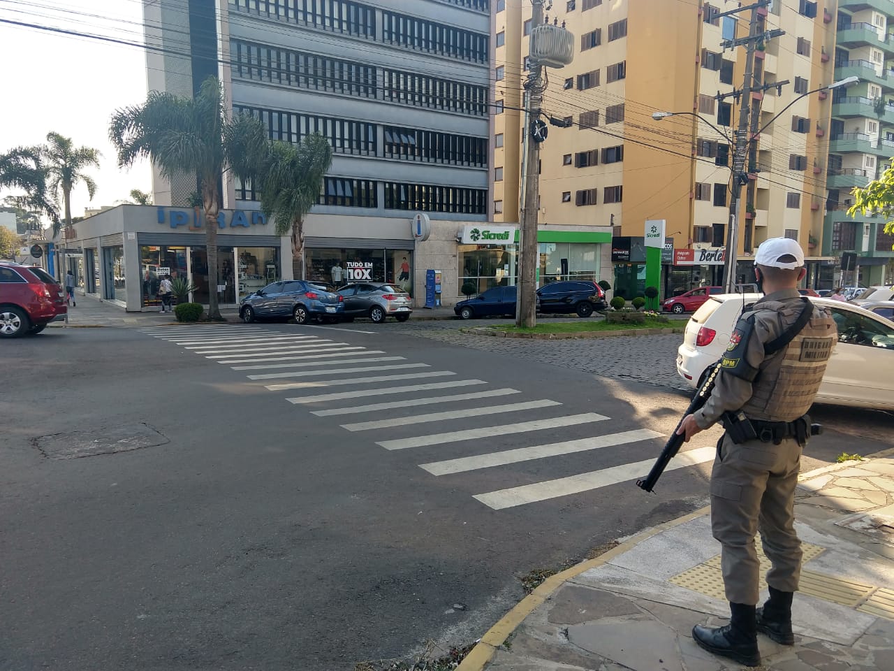 Foragido foi preso no centro de São Marcos nesta terça-feira