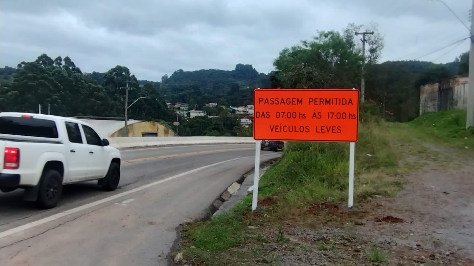 Trânsito irá fluir com restrições na BR-116 em São Marcos: DNIT pretende liberar o trecho esta semana