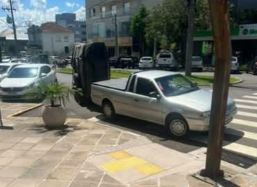 Desrespeito contínuo às vagas especiais de estacionamento em São Marcos