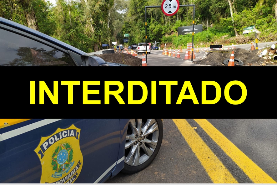 Chuvas torrenciais das últimas horas levam ao fechamento da BR-116 em Nova Petrópolis