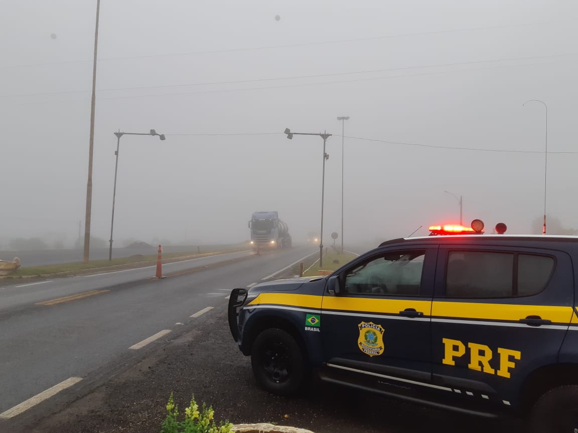 PRF alerta para diminuição da visibilidade nas estradas
