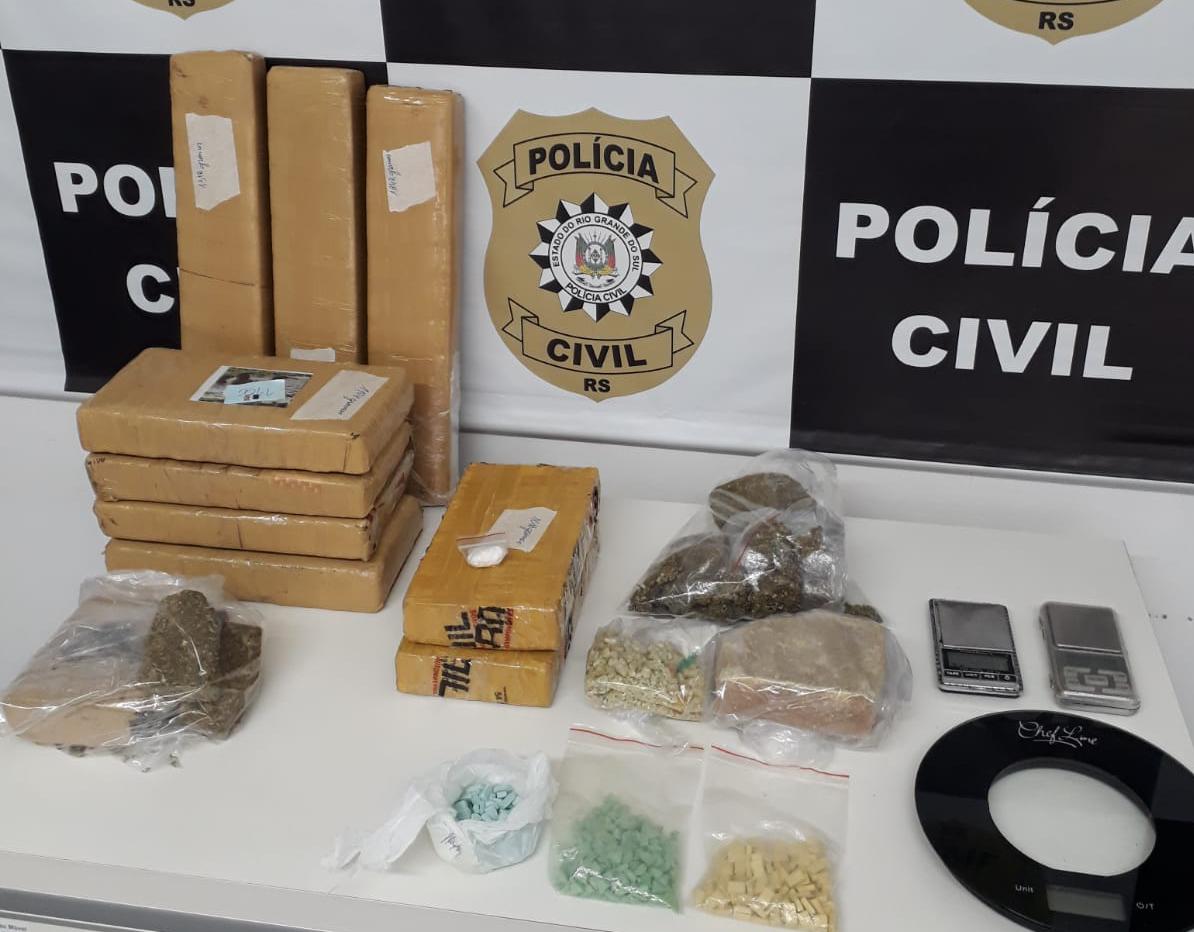 ‘Operação Três de Copas” apreendeu cerca de R$ 300 mil em drogas em São Marcos