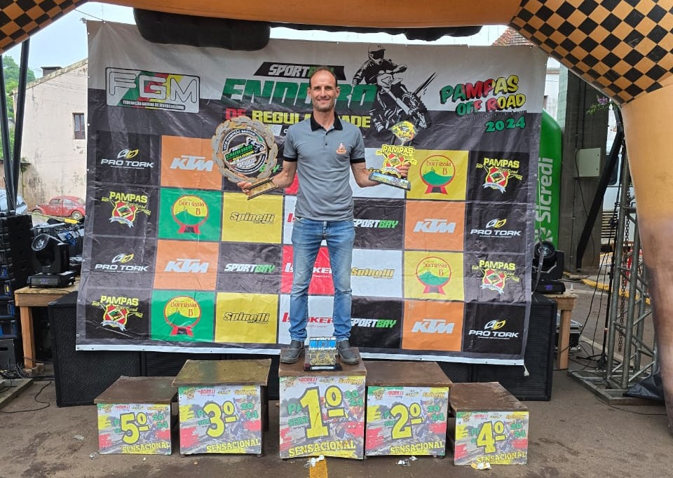 Fabrício Gobetti Michelin conquista o vice Campeonato Gaúcho de Enduro de Regularidade