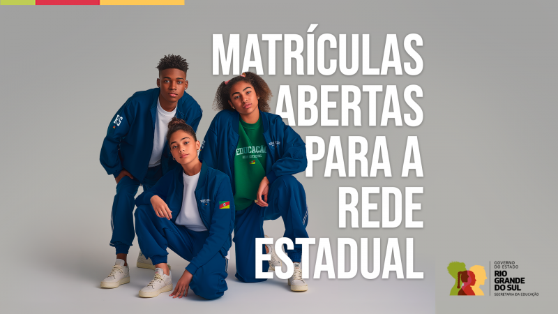 Inscrições para pré-matrícula na Rede Estadual seguem até 1º de dezembro