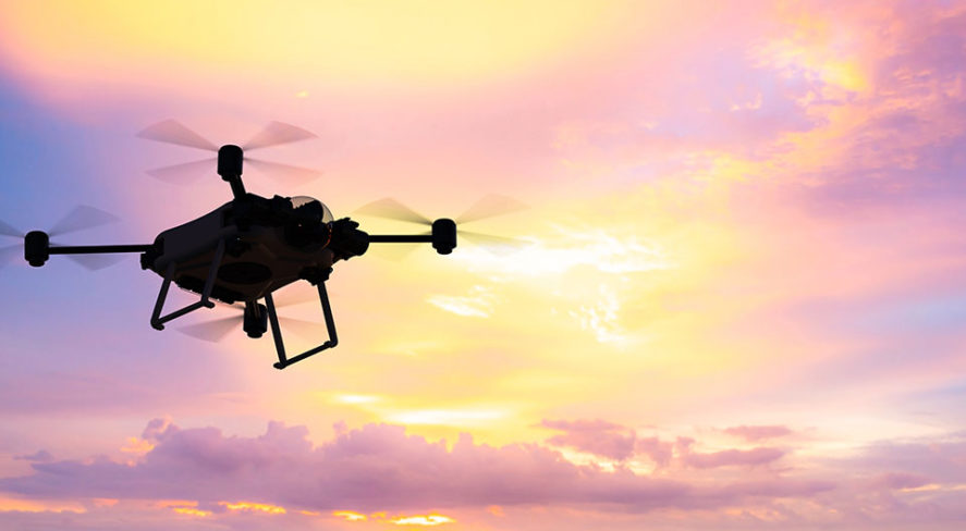 Drones civis estão proibidos de sobrevoar áreas de resgate