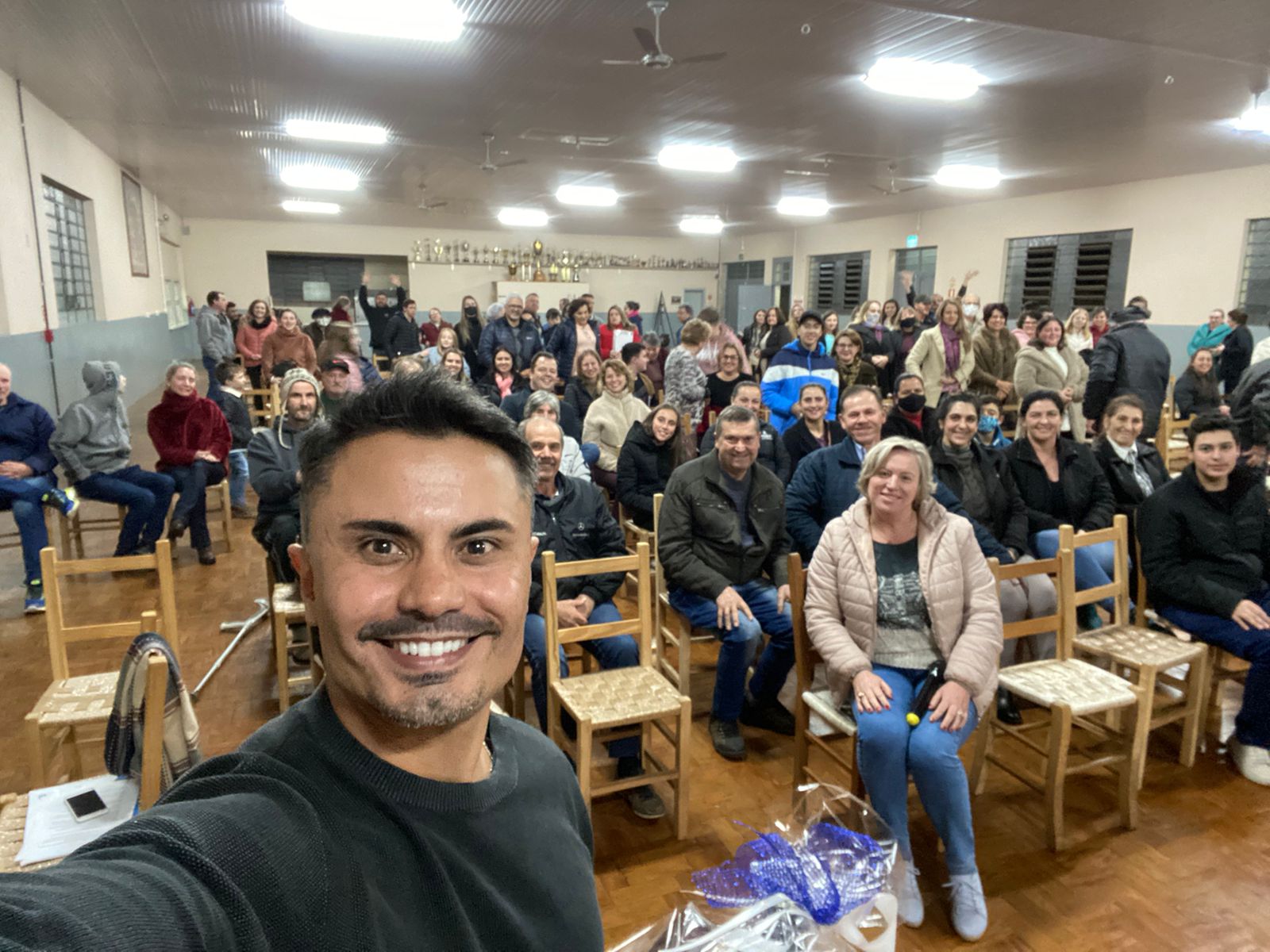 Comunidade de São Cristóvão promoveu palestra com Fabiano Moraes