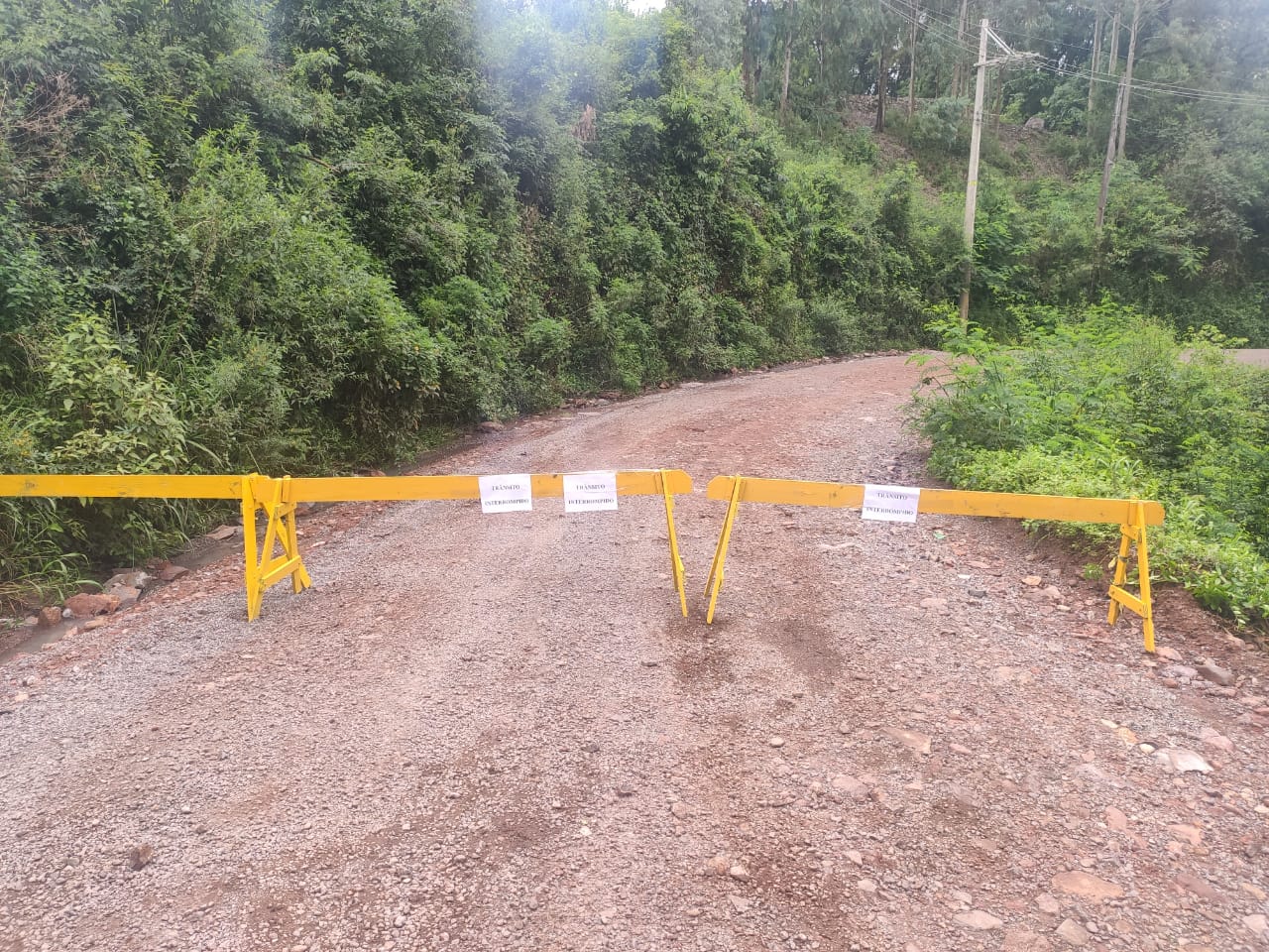 Explosão de rochas interromperá tráfego na Estrada 500 nesta sexta-feira (17)