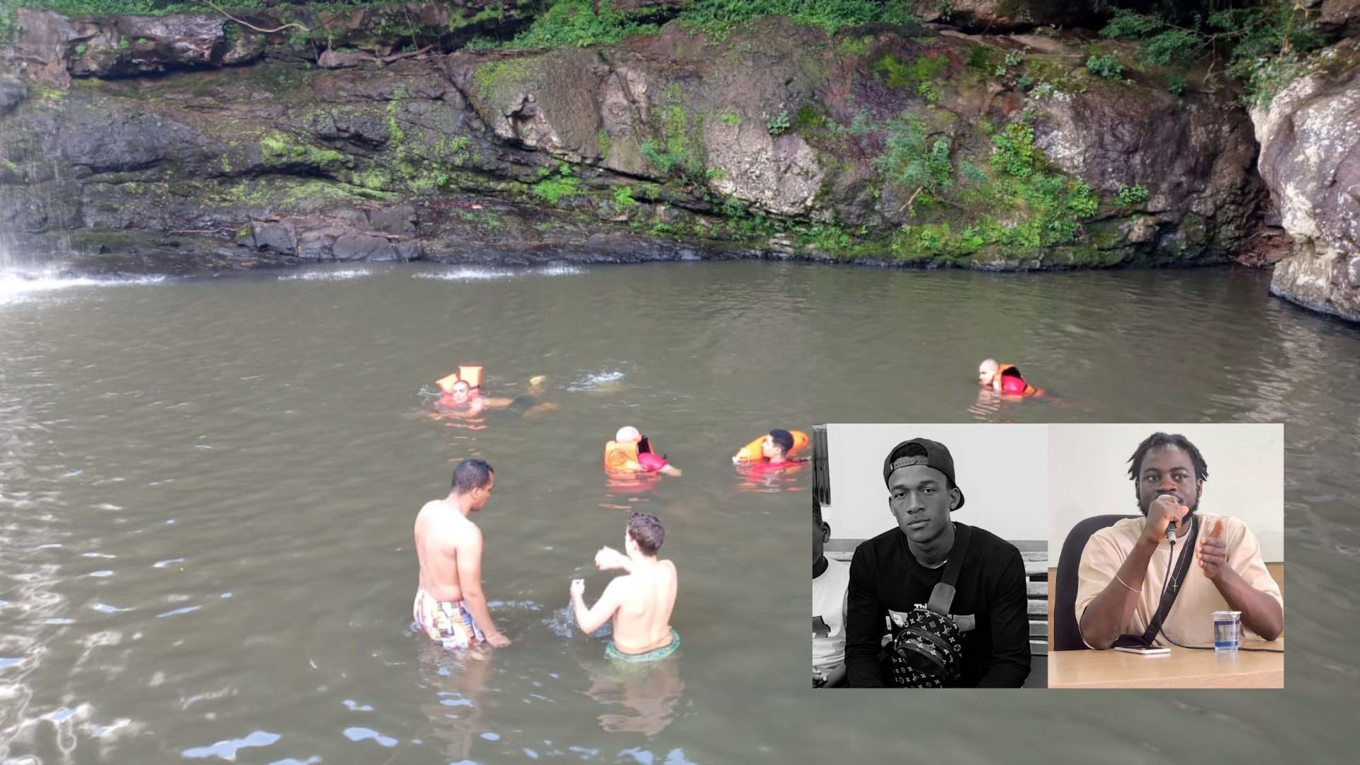 Dois estrangeiros perdem a vida por afogamento na cachoeira do Rio São Marcos
