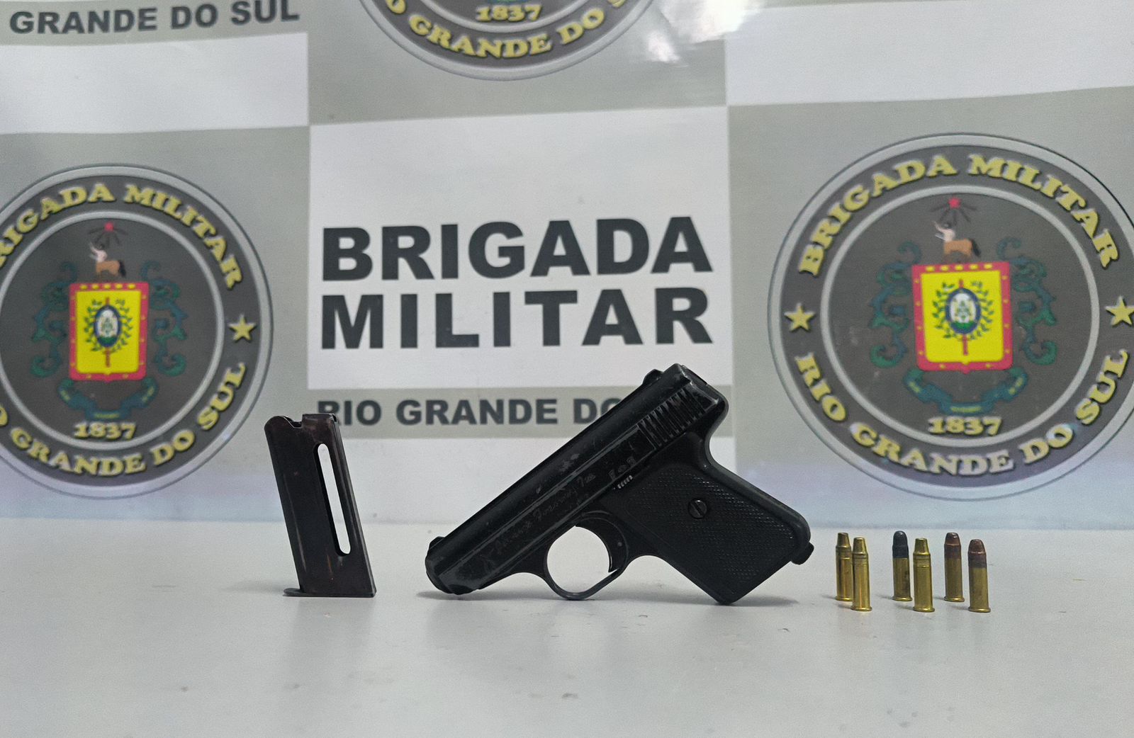 Brigada Militar de São Marcos apreende a quarta arma em 16 dias