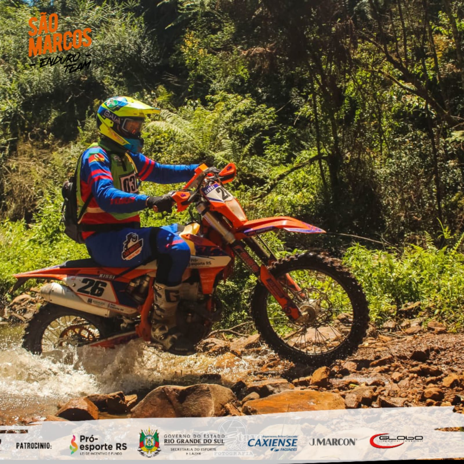 ‘São Marcos Enduro Team’ atuou em etapa do Campeonato Gaúcho em Agudo
