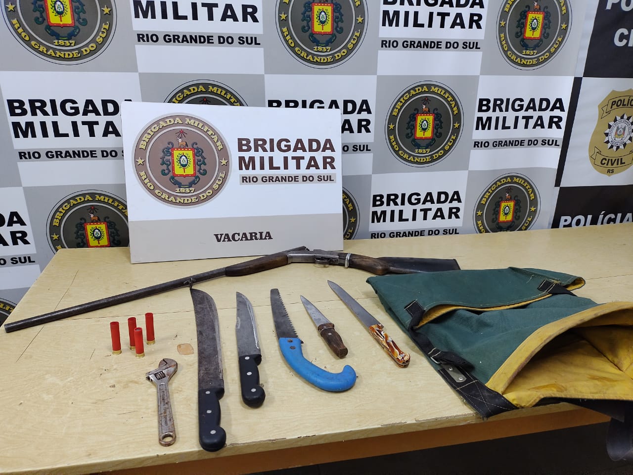 BM prende abigeatários de Vacaria que atuavam na região de Monte Alegre dos Campos e Bom Jesus