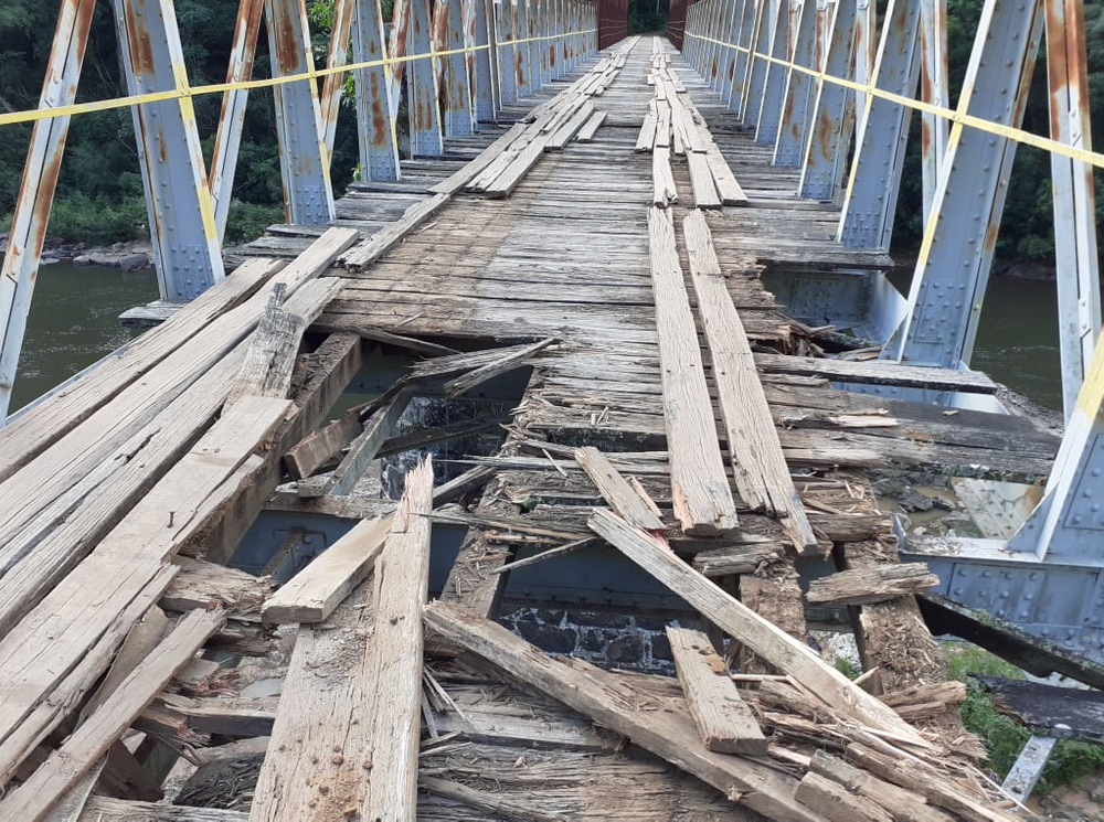 Prefeitura de Caxias inicia obra de recuperação da Ponte do Korff