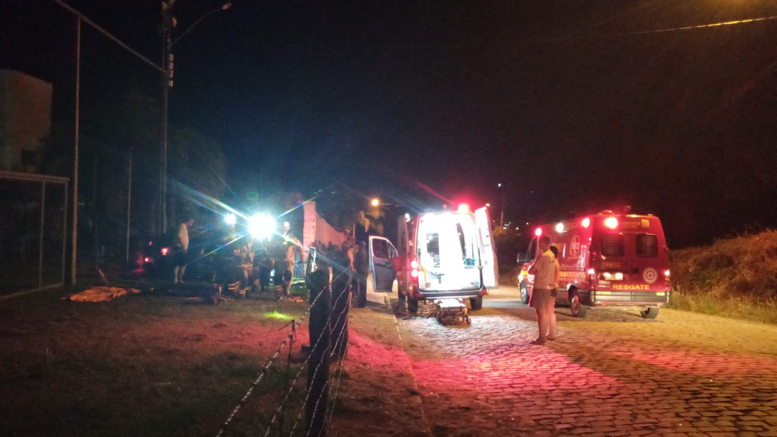 Idoso ficou ferido após acidente de trânsito nesta sexta-feira em São Marcos