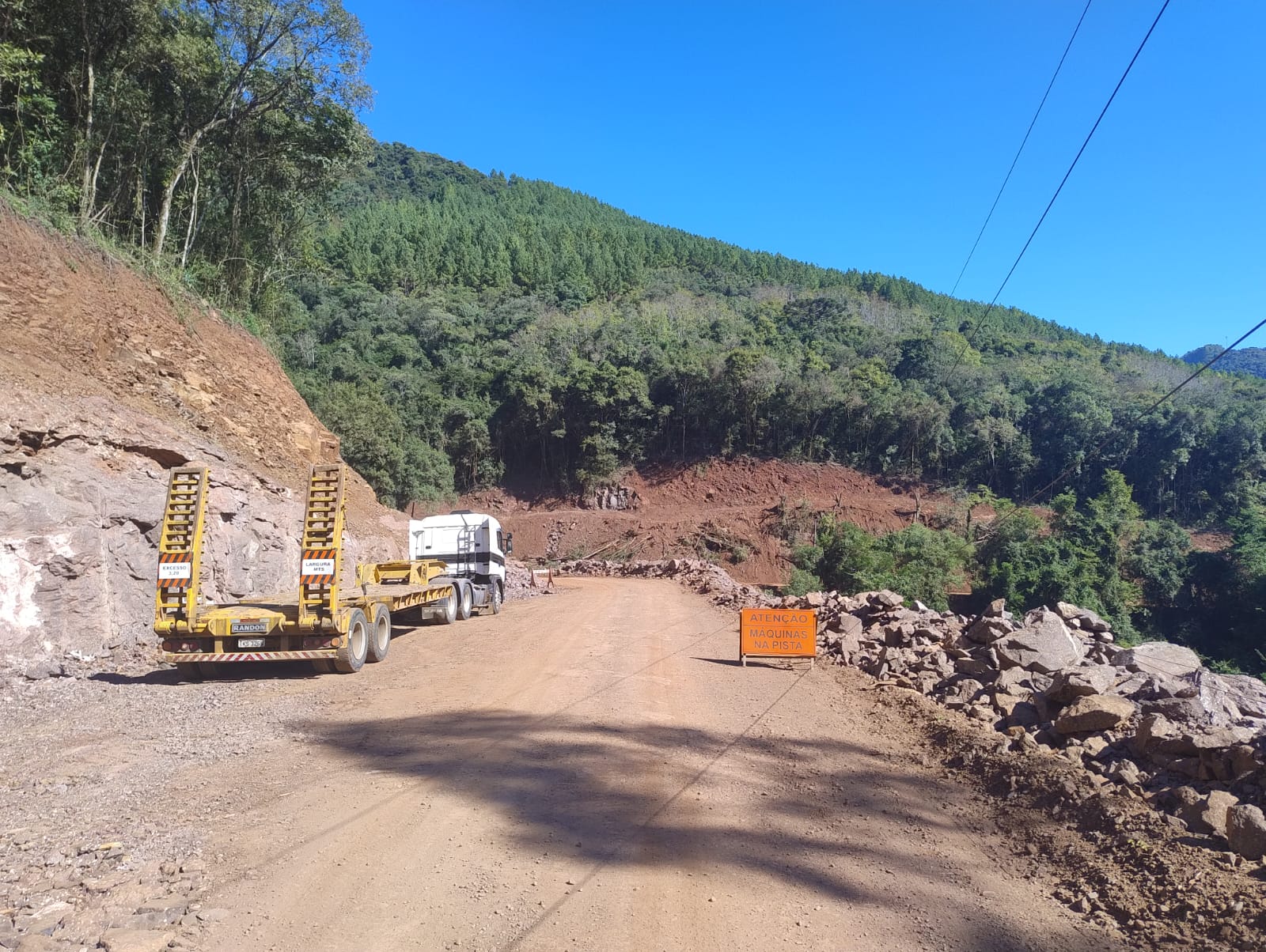 Tráfego será totalmente interrompido na Estrada 500 na tarde desta quarta-feira