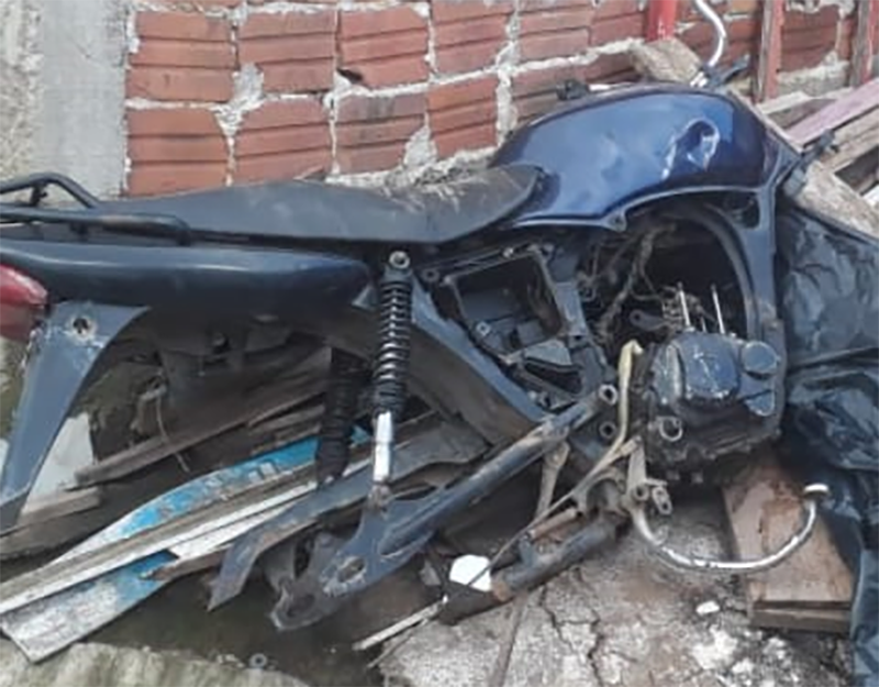 BM recupera moto roubada no Jardim do Plátanos