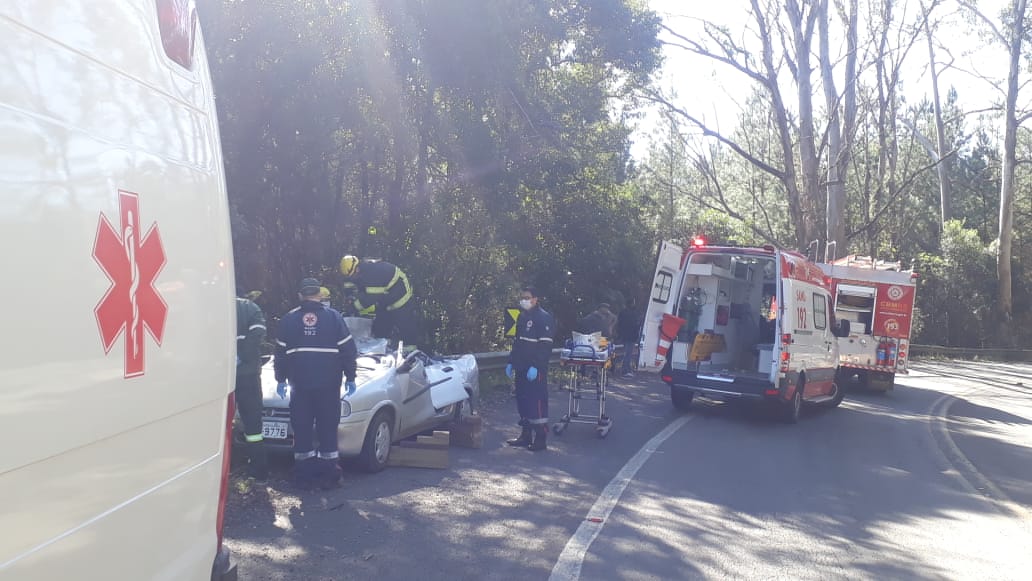 Acidente desta tarde na BR 116 resultou em vitima fatal